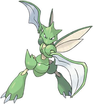 scyther fire red moveset.